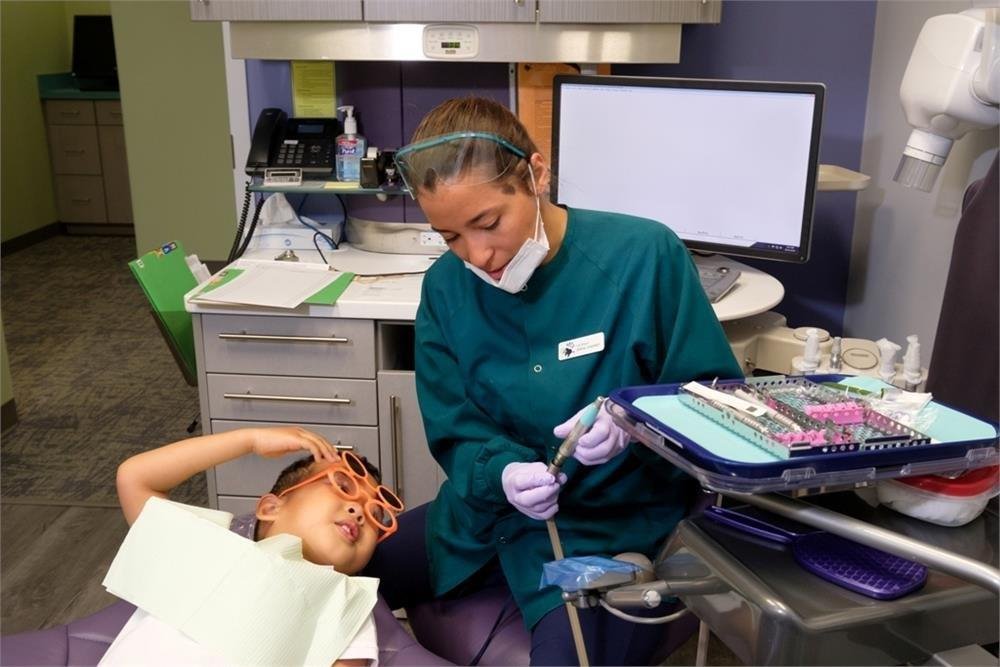 Doctor during patient treatment