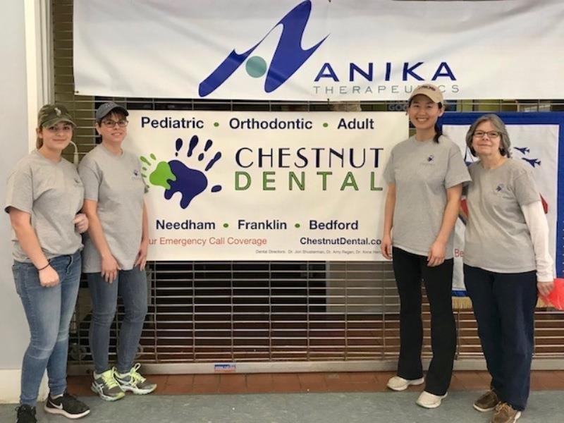 Dr. Sharon with our staff at the Rise Against Hunger event sponsored by the Bedford Rotary.