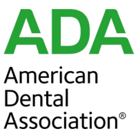 Logo of the American Dental Association with 